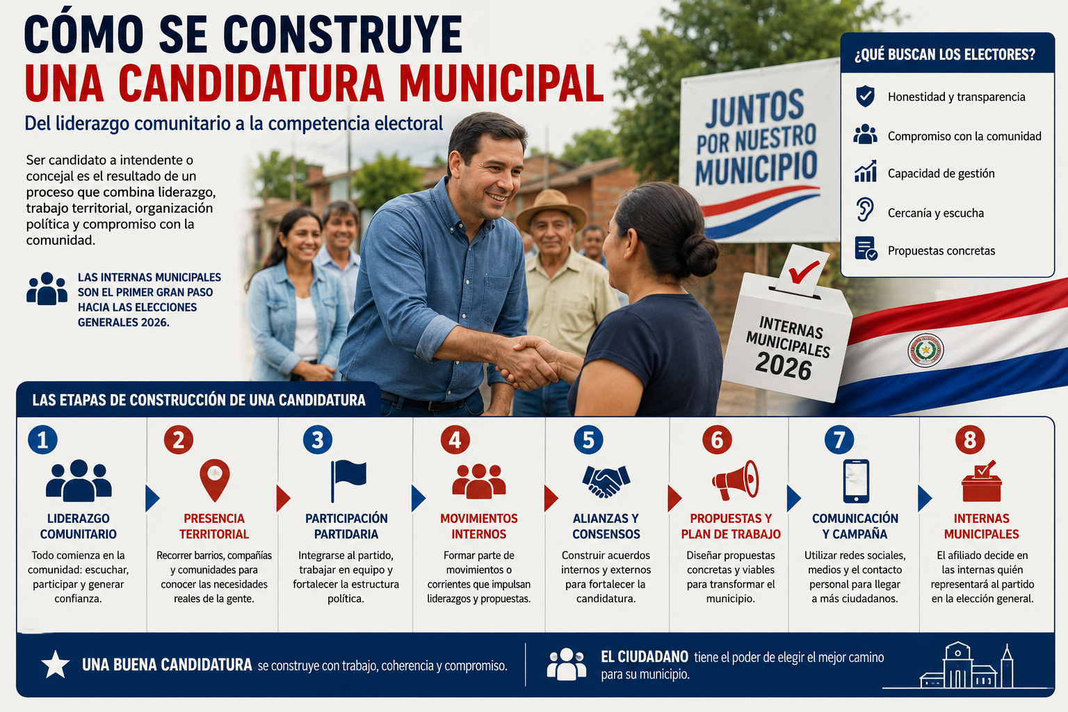 20) Cómo se construye una candidatura municipal